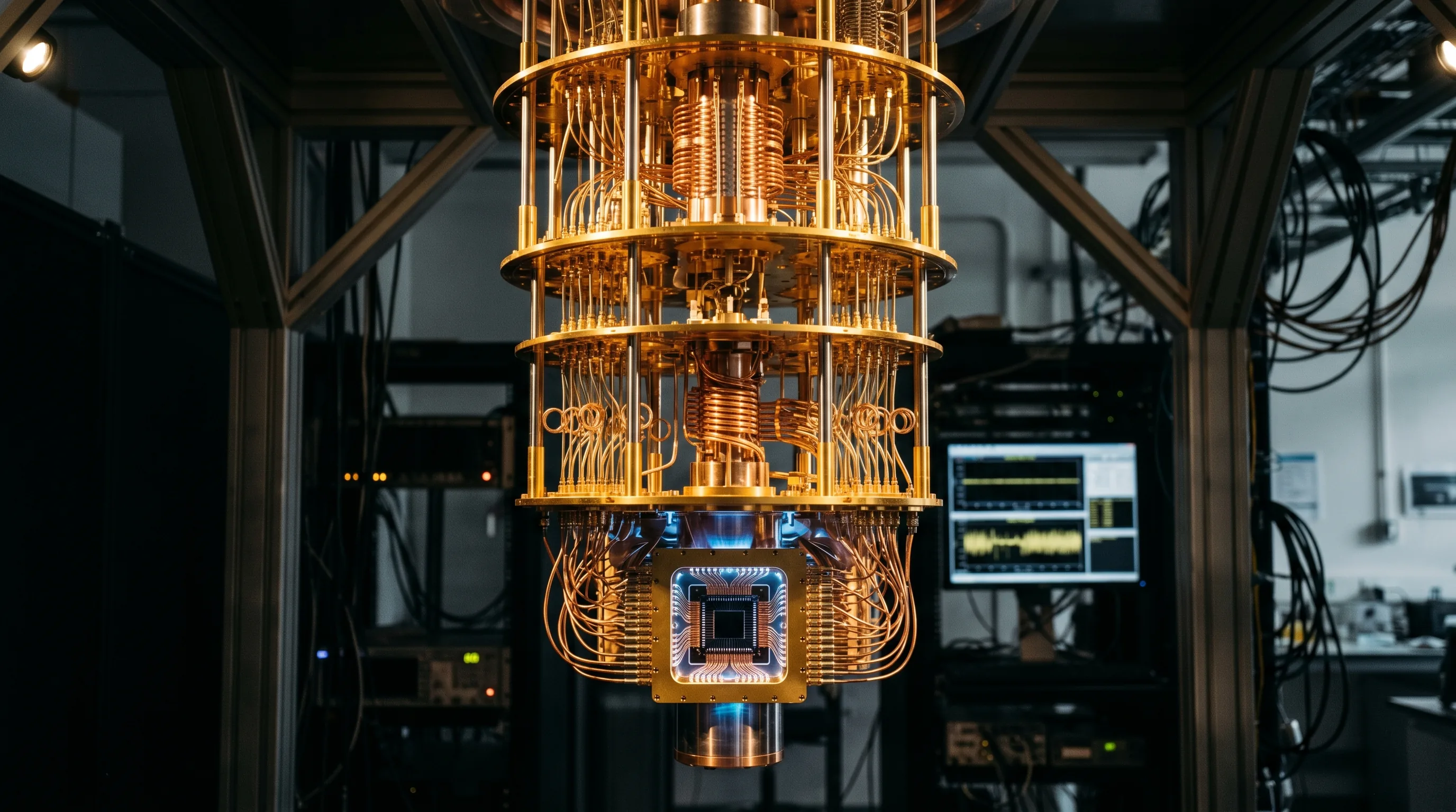 Processador quântico com partículas subatômicas - o futuro da computação