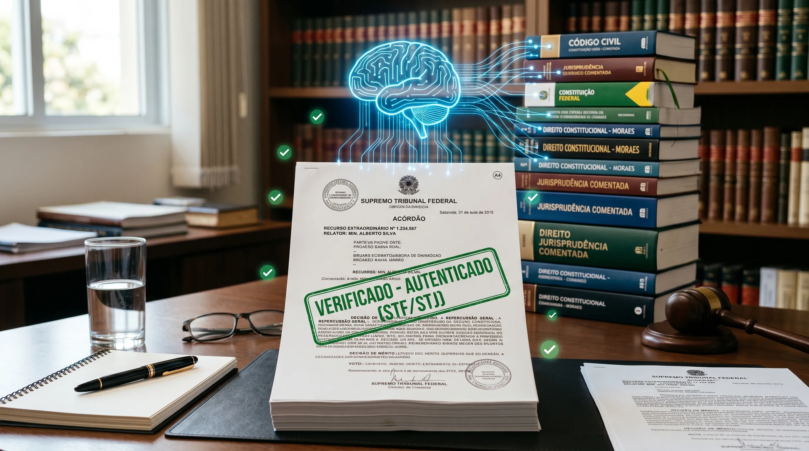 IA jurídica sem alucinações com RAG