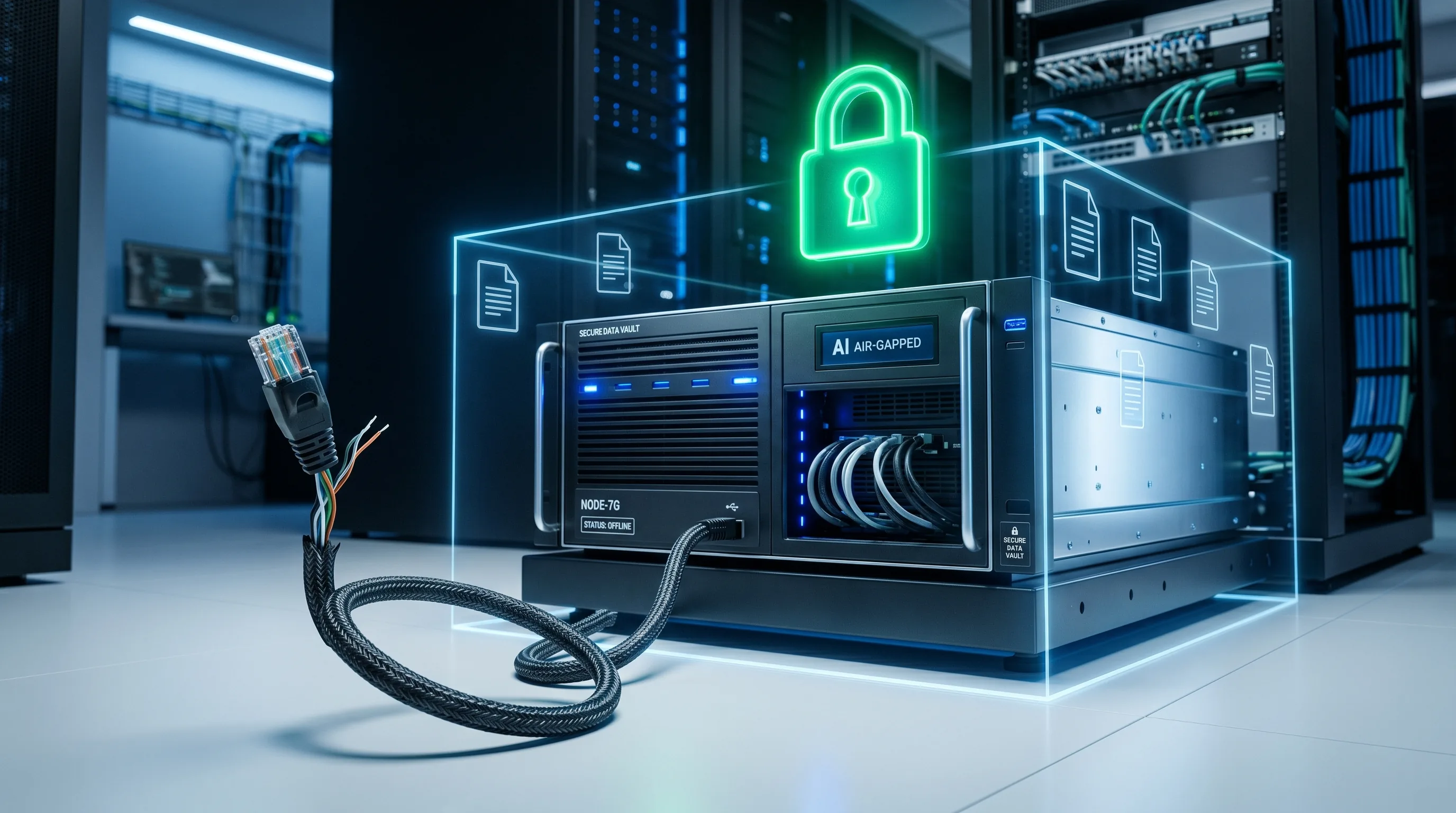 Inteligência artificial offline para privacidade